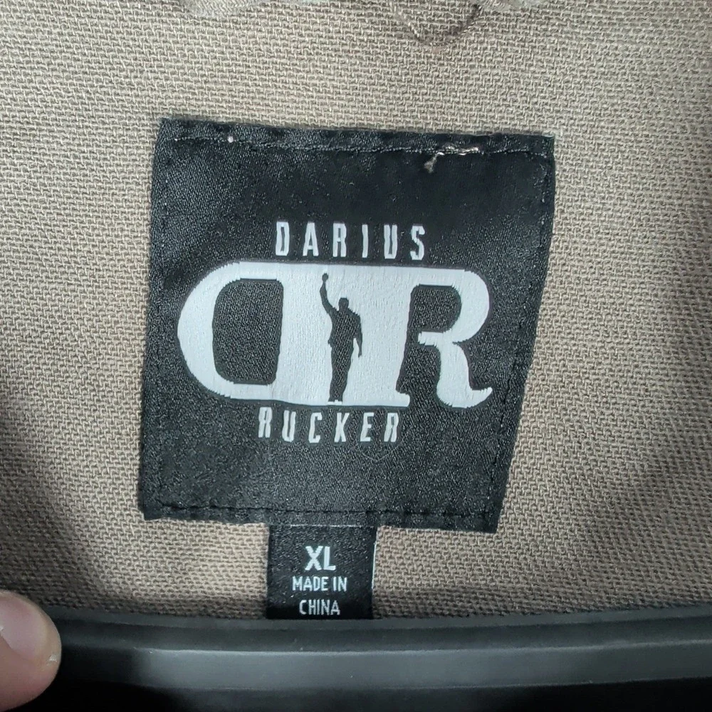 Darius Rucker Jacket Mens‎ XL Tan Las Vegas Raiders DR_35JK238 NFL Trucker Coat